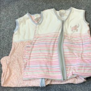 Halo Pottery Barn cotton sleep sacks M